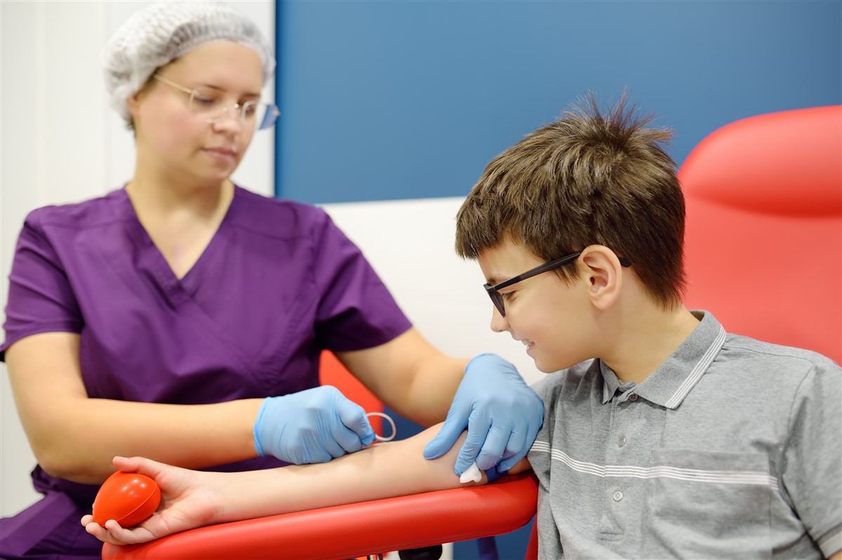 Les enfants et les prélèvements médicaux