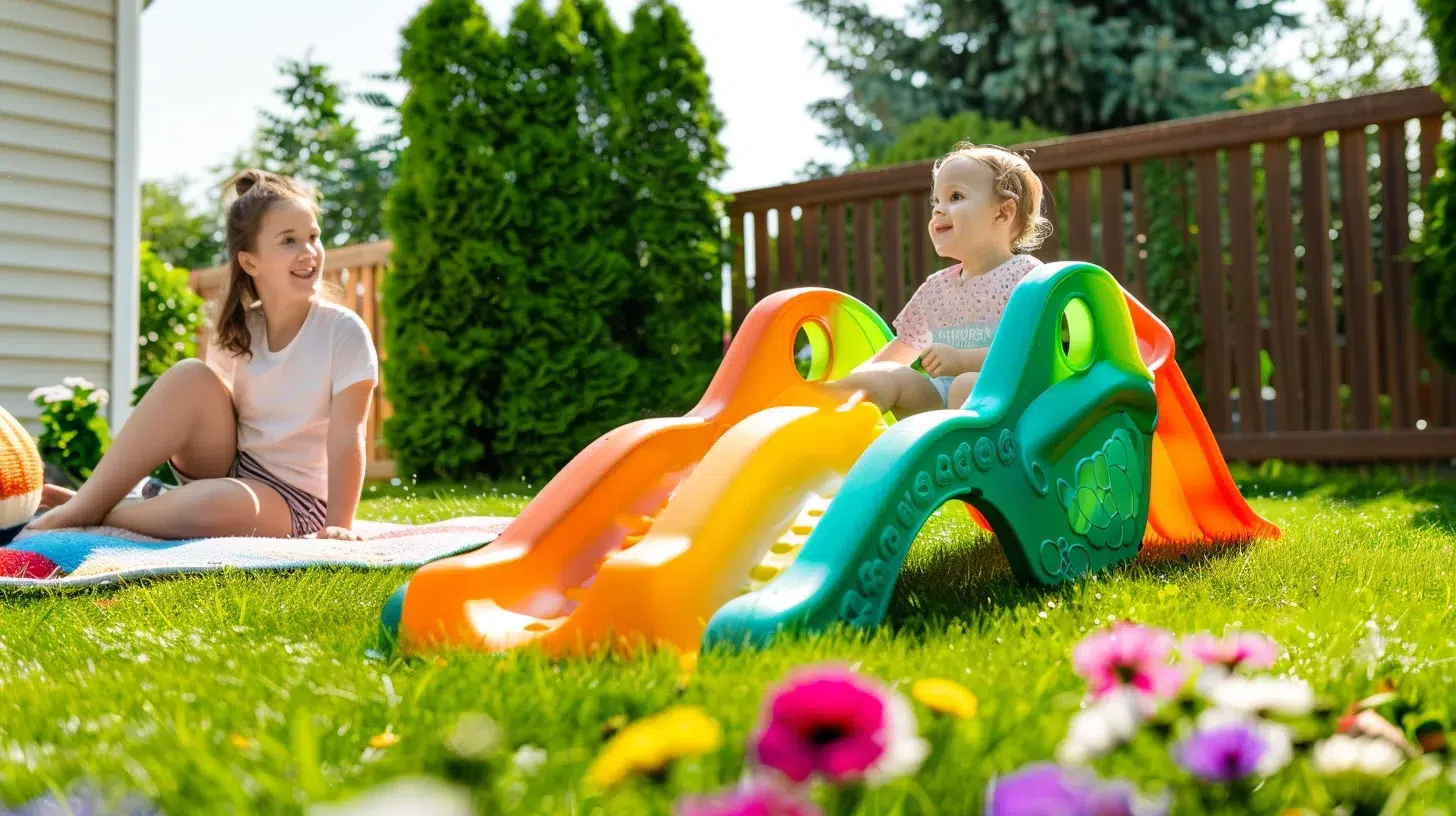 toboggans de jardin