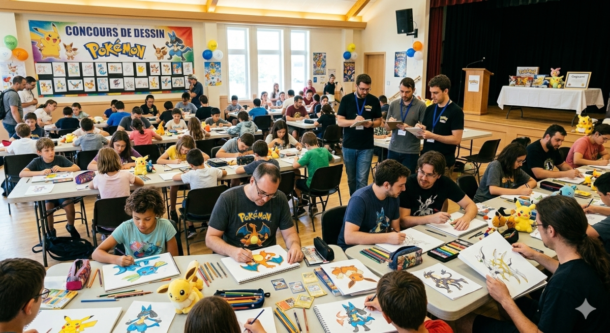 concours dessin Pokémon