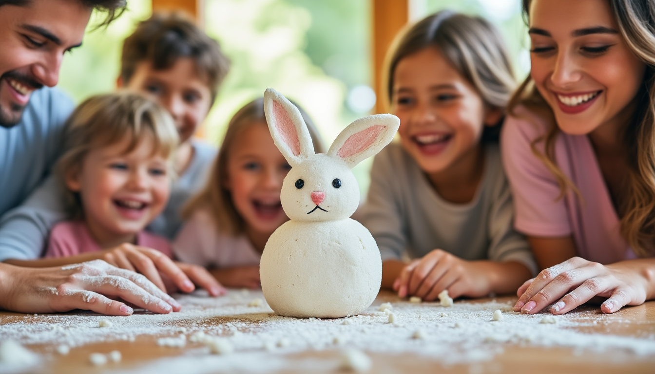 découvrez comment réaliser un adorable lapin en pâte à sel grâce à cette activité manuelle facile et ludique, parfaite à partager en famille pour éveiller la créativité des petits et des grands.