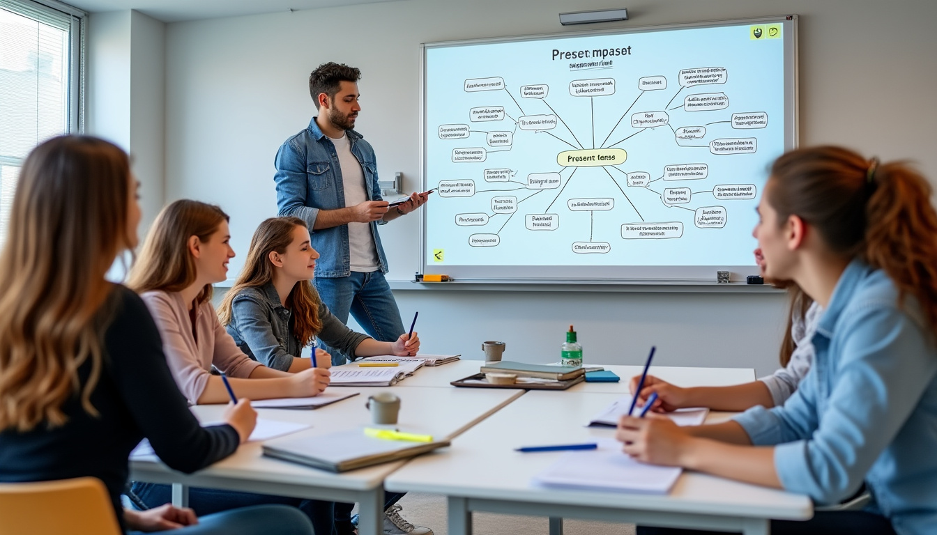 découvrez comment maîtriser le présent de l’indicatif en français grâce à une carte mentale claire et efficace. idéale pour mémoriser facilement les conjugaisons et progresser rapidement !
