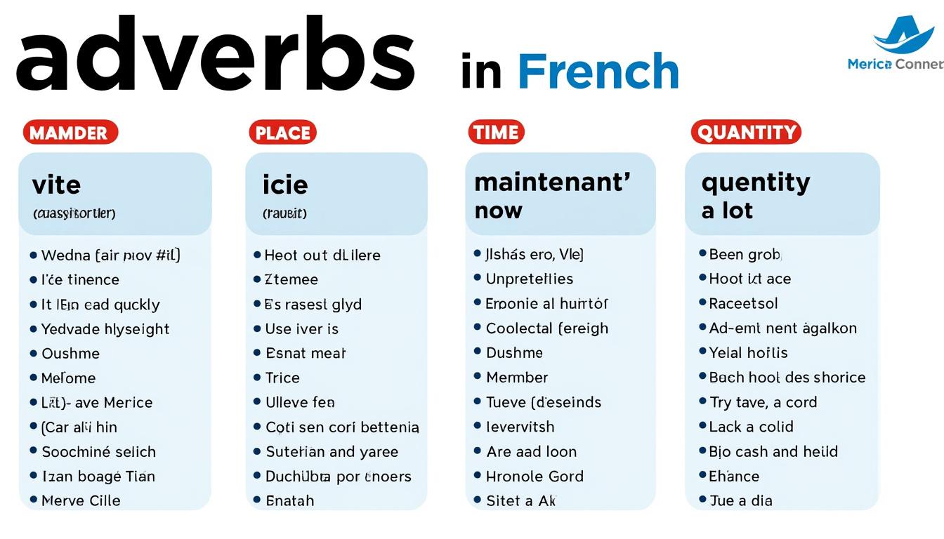 découvrez comment améliorer votre maîtrise du français avec un tableau des adverbes clair et complet. idéal pour enrichir votre vocabulaire et perfectionner votre expression écrite et orale !