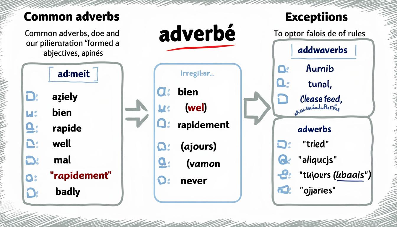 découvrez comment le tableau des adverbes peut vous aider à maîtriser la langue française. optimisez votre apprentissage avec des exemples clairs et des astuces pour utiliser les adverbes efficacement.