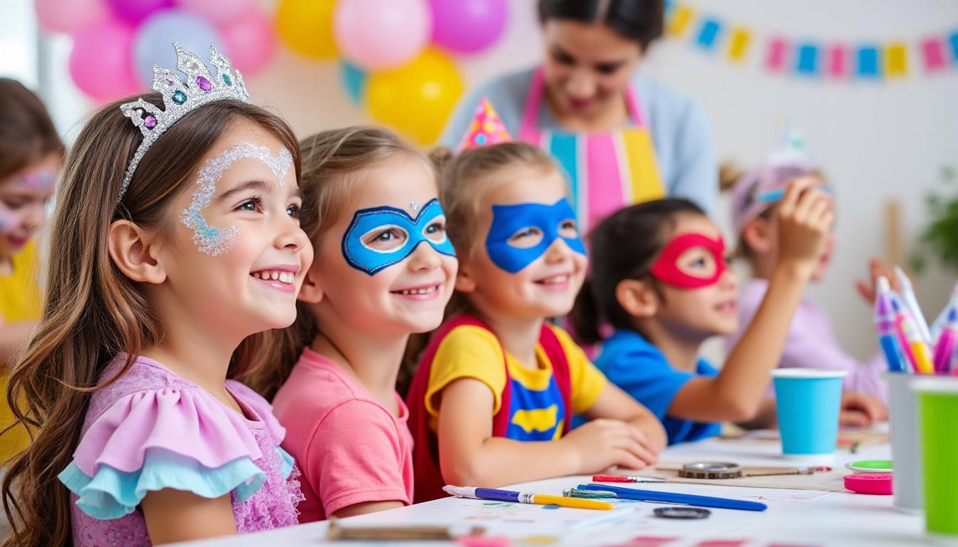 découvrez pourquoi organiser un atelier de maquillage pour enfants rend les fêtes inoubliables : animations ludiques, créativité, souvenirs colorés et rires garantis pour petits et grands !