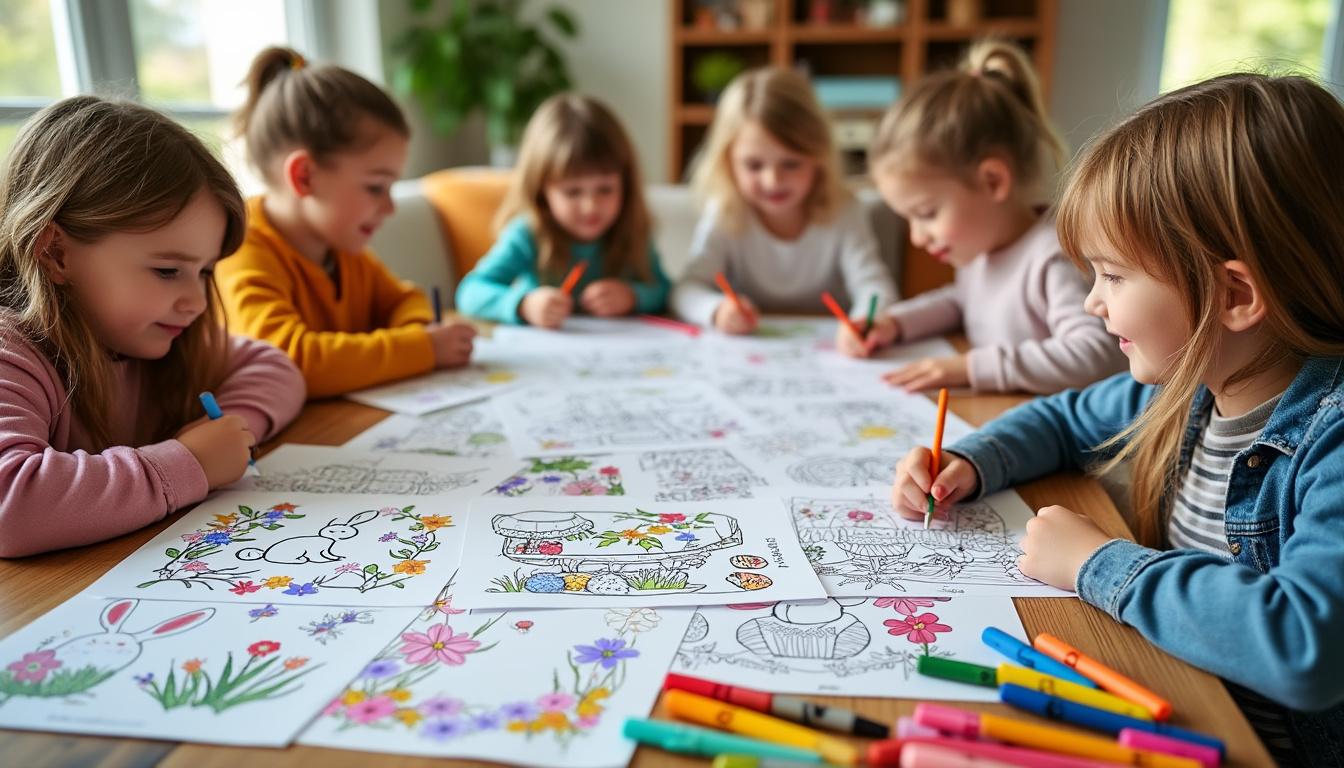 découvrez notre sélection de coloriages de pâques en pdf à imprimer gratuitement. inspirez-vous pour créer de magnifiques chefs-d'œuvre d'artisanat avec vos enfants et partagez des moments créatifs en famille.