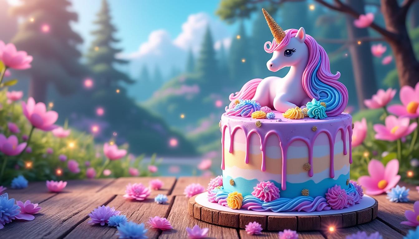 découvrez comment réaliser un gâteau licorne en pâte à sucre, le dessert féerique et coloré qui émerveillera les enfants lors de vos fêtes d'anniversaire. conseils et astuces pour un résultat magique garanti !