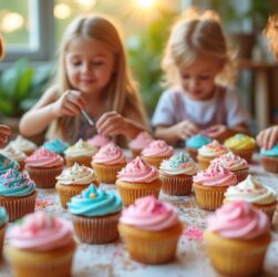 découvrez des idées créatives et faciles pour décorer des cupcakes avec vos enfants ! organisez un atelier gourmand et amusant pour partager un moment convivial en famille autour de la pâtisserie.