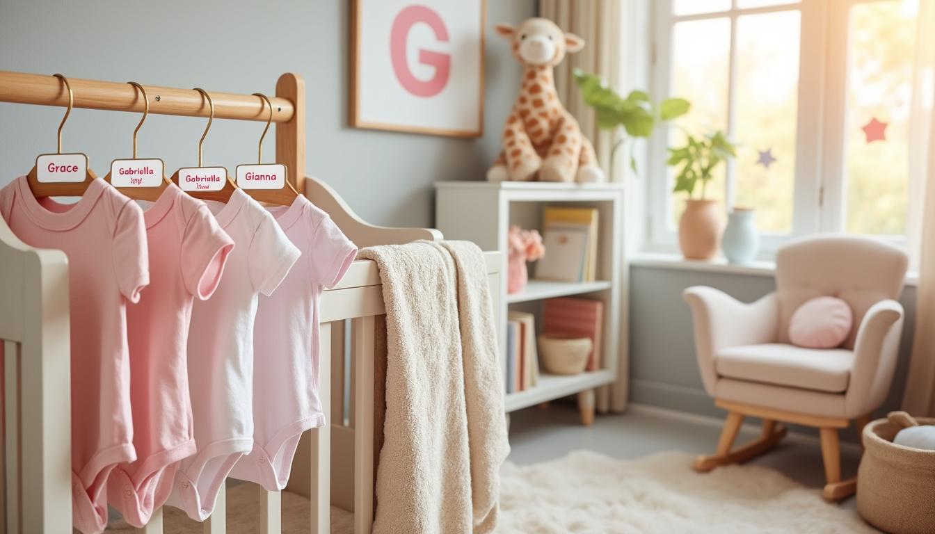 découvrez notre sélection des plus beaux prénoms de fille commençant par la lettre g, soigneusement choisis pour vous inspirer et vous aider à trouver le prénom parfait.