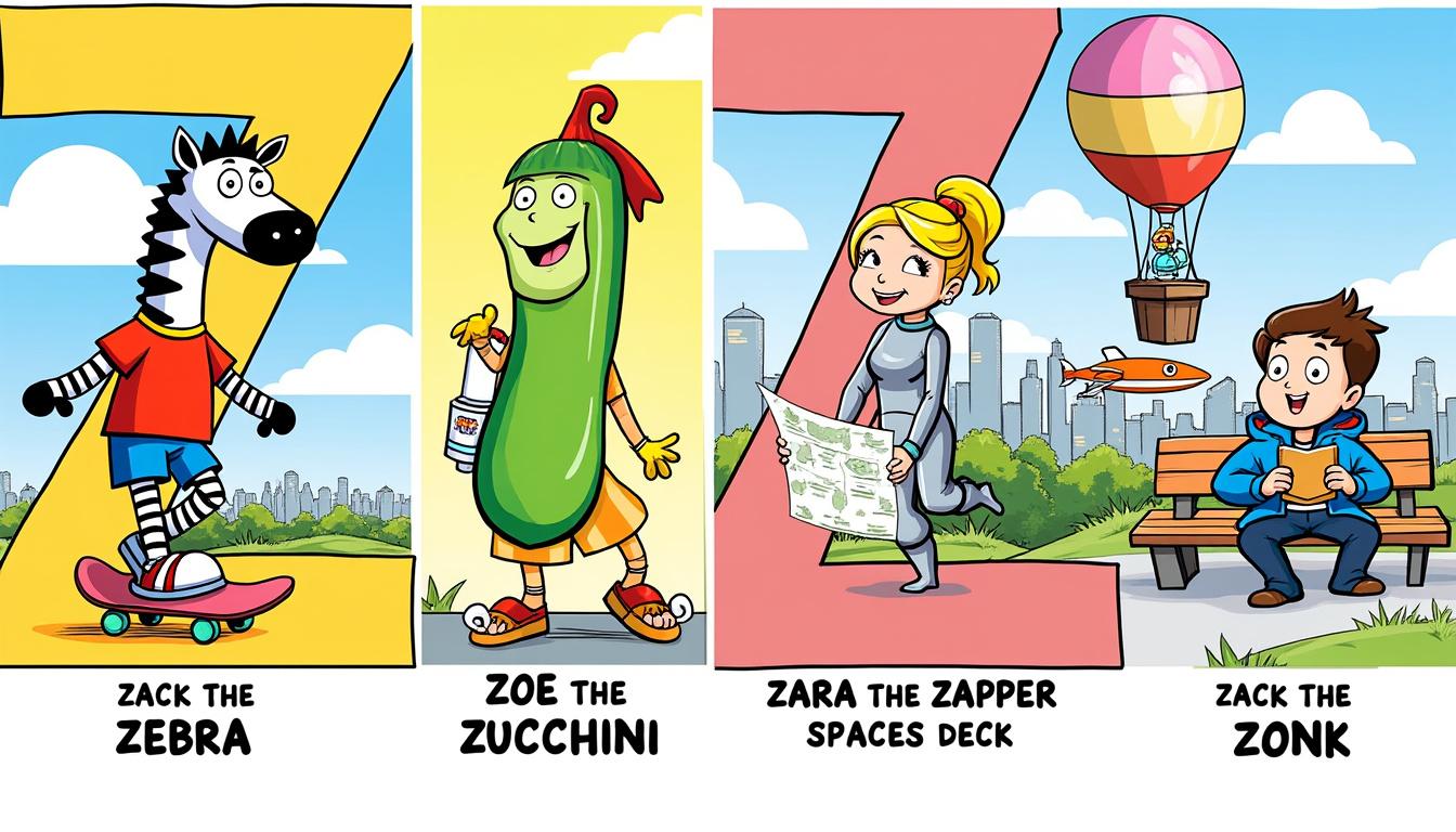découvrez une liste complète des personnages de dessins animés dont le nom commence par la lettre z. explorez leurs histoires et aventures passionnantes dans notre plongée dédiée aux héros animés en z.