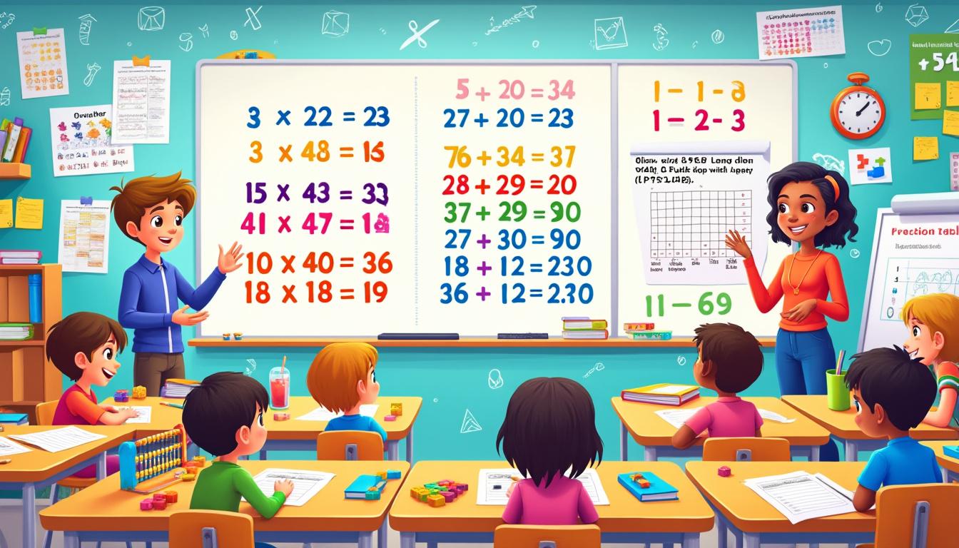 découvrez les avantages inattendus de la table de multiplication à remplir en classe pour améliorer l'apprentissage et l'engagement des élèves.