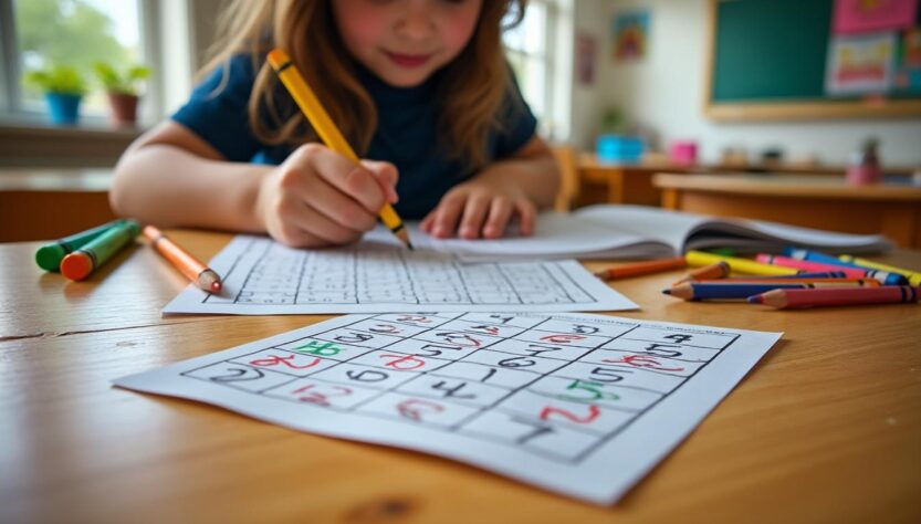découvrez le coloriage magique : un jeu éducatif amusant pour apprendre le complément à 10, idéal pour les enfants en maternelle et primaire.
