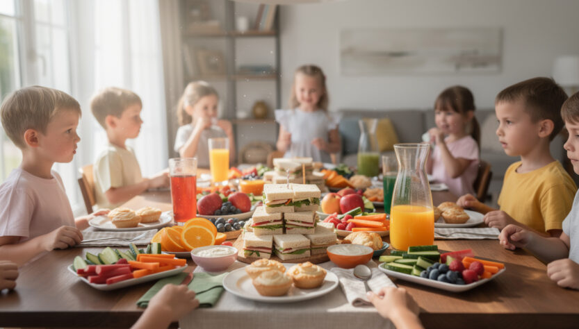 découvrez comment organiser une fête pour enfants réussie chez soi en choisissant la nourriture et les boissons parfaites pour ravir petits et grands.