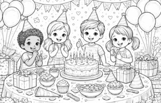 découvrez des idées créatives de coloriage d'anniversaire pour enfants, parfaites pour stimuler leur imagination et rendre la fête encore plus joyeuse.