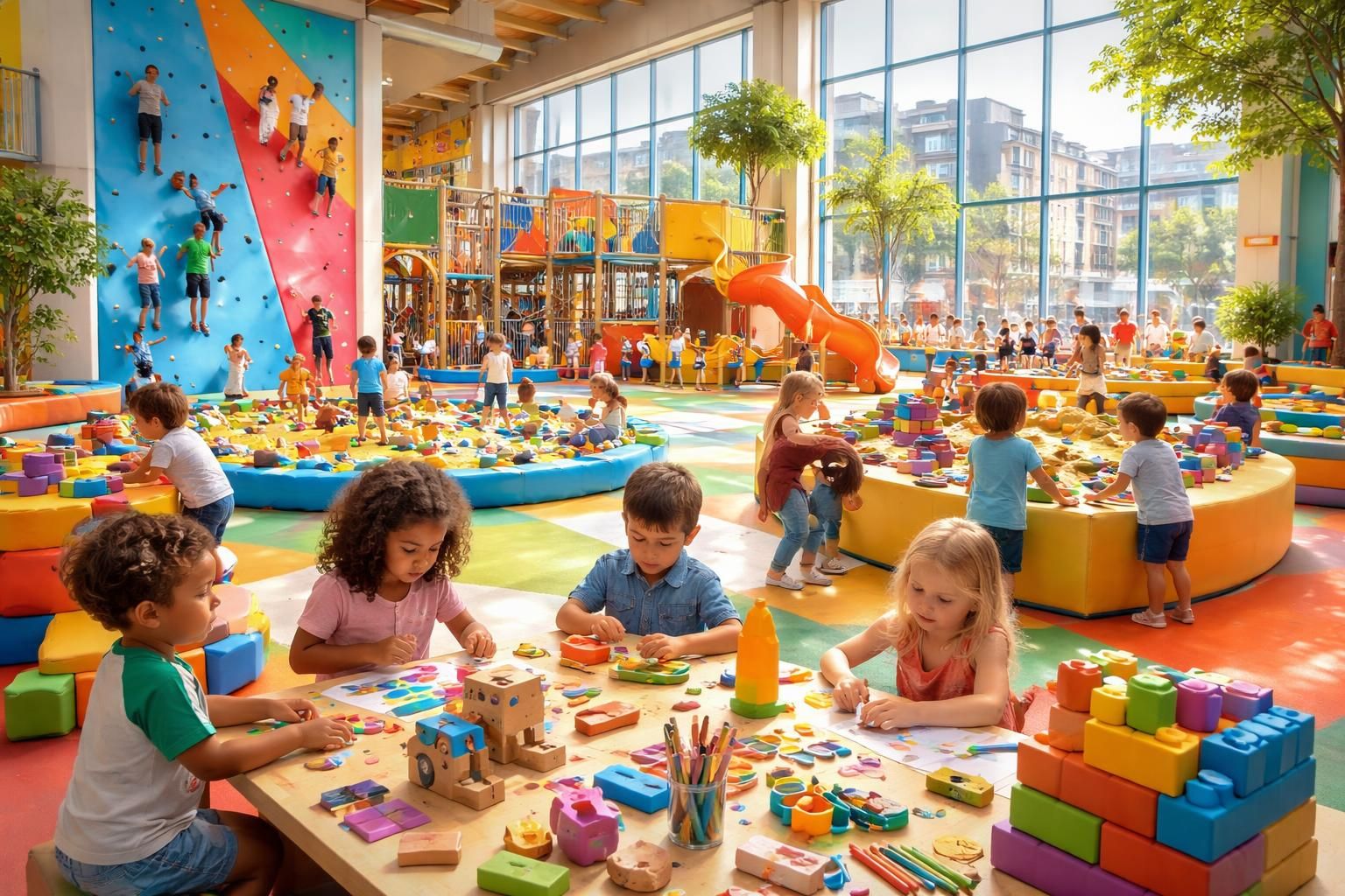 découvrez comment le parc de jeux couvert à boulogne-sur-mer favorise l'imagination et la créativité des enfants grâce à des activités ludiques et éducatives.