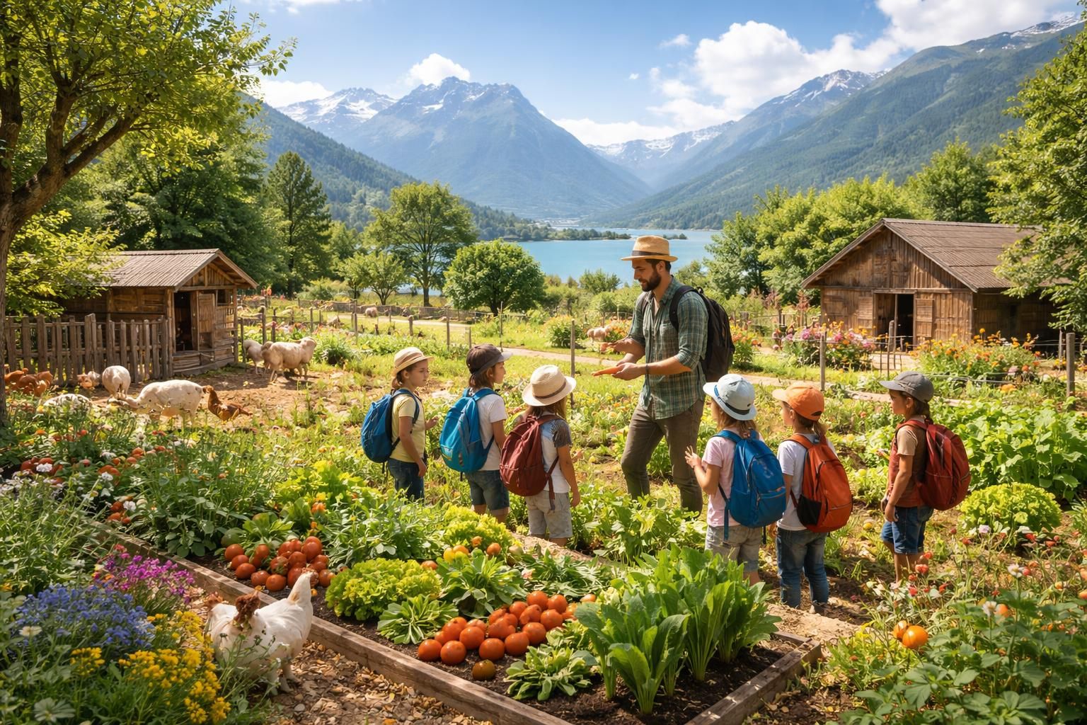 découvrez la nature autrement en visitant une ferme pédagogique à annecy. une expérience éducative unique pour petits et grands, alliant découvertes, apprentissages et moments conviviaux en plein air.