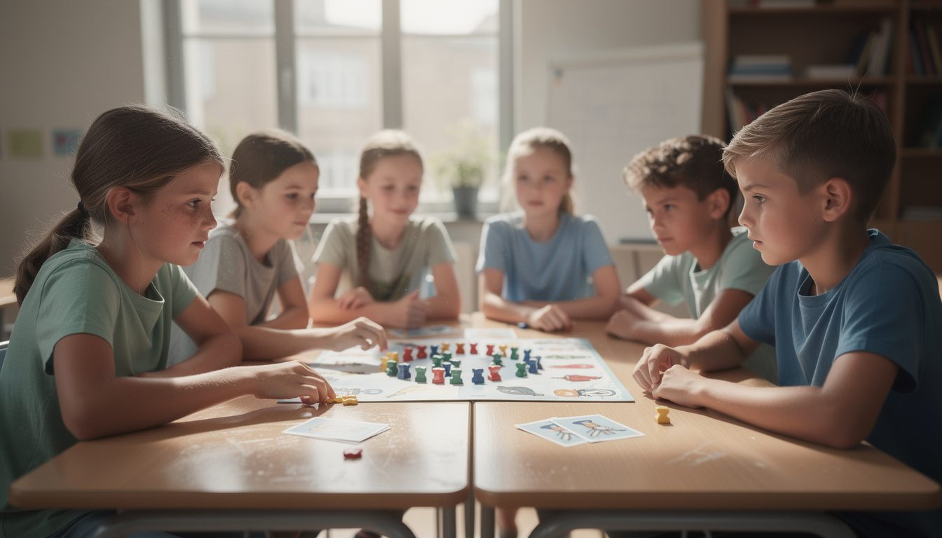 découvrez comment un jeu imprimable sur le harcèlement scolaire peut être un outil efficace dans la prévention des conflits en milieu scolaire.