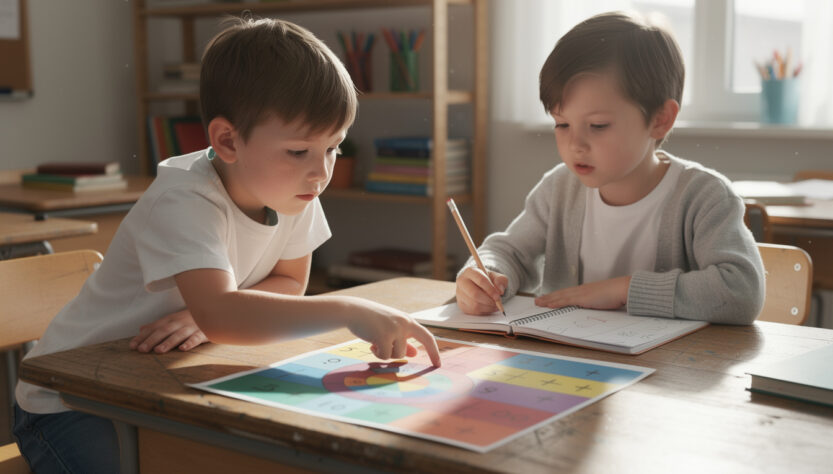 découvrez comment un tableau de fraction facilite l'apprentissage des fractions pour les enfants en rendant les concepts clairs et visuels.