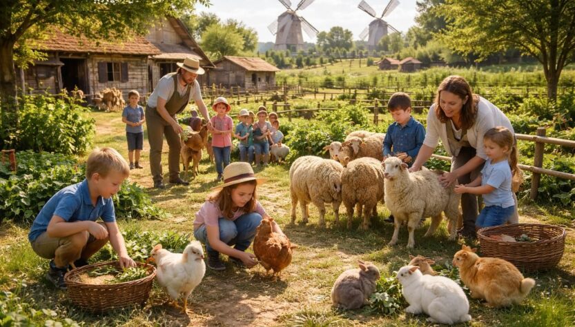 découvrez les bienfaits de la ferme pédagogique à moulins, un lieu idéal pour favoriser le développement des enfants grâce à des activités éducatives et ludiques en contact avec les animaux et la nature.