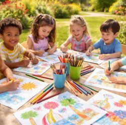 découvrez comment le coloriage d'été en maternelle stimule l'apprentissage des enfants tout en éveillant leur créativité à travers les couleurs de l'été.