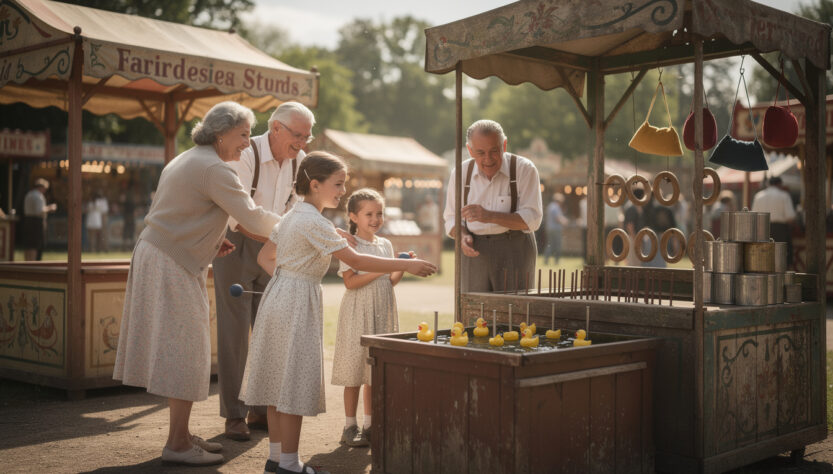 découvrez les jeux de kermesse d'autrefois, des activités traditionnelles et amusantes à partager en famille pour des moments conviviaux et inoubliables.