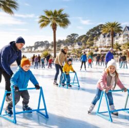 découvrez la patinoire de la baule, l'endroit idéal pour apprendre à patiner en famille ou entre amis, avec des cours adaptés à tous les niveaux et une ambiance conviviale.