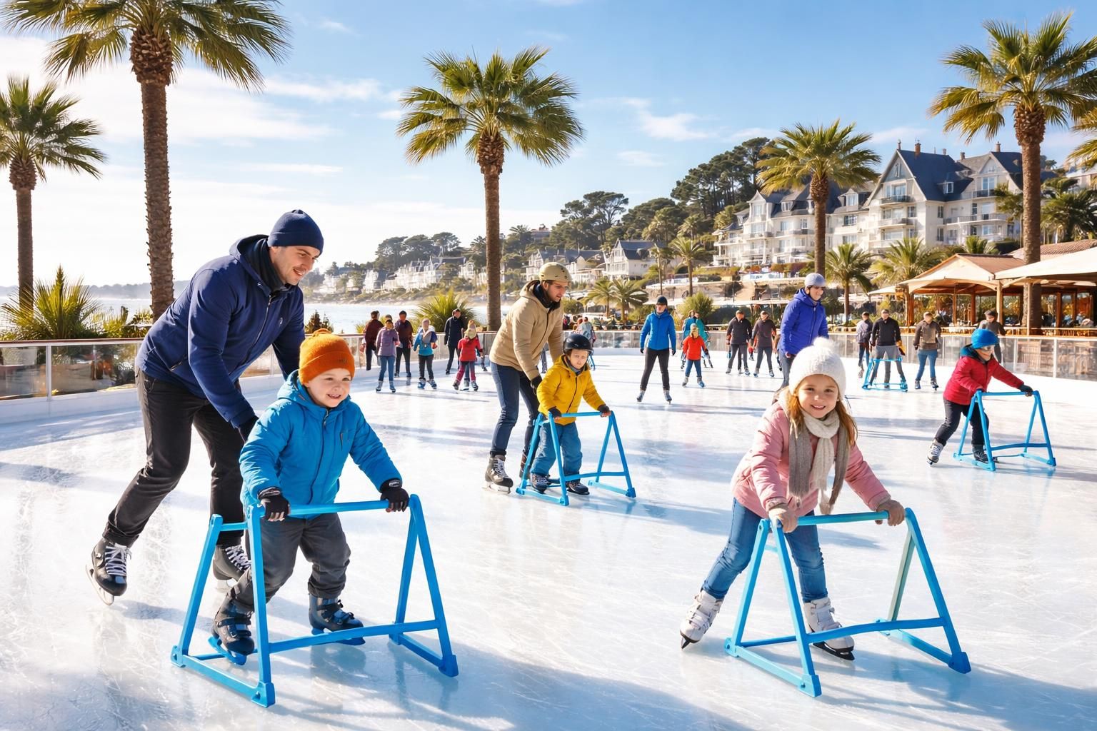 découvrez la patinoire de la baule, l'endroit idéal pour apprendre à patiner en famille ou entre amis, avec des cours adaptés à tous les niveaux et une ambiance conviviale.