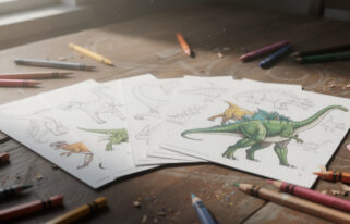 découvrez notre sélection du top 10 des coloriages dinosaure à imprimer en pdf pour offrir aux enfants des heures de créativité et de divertissement.
