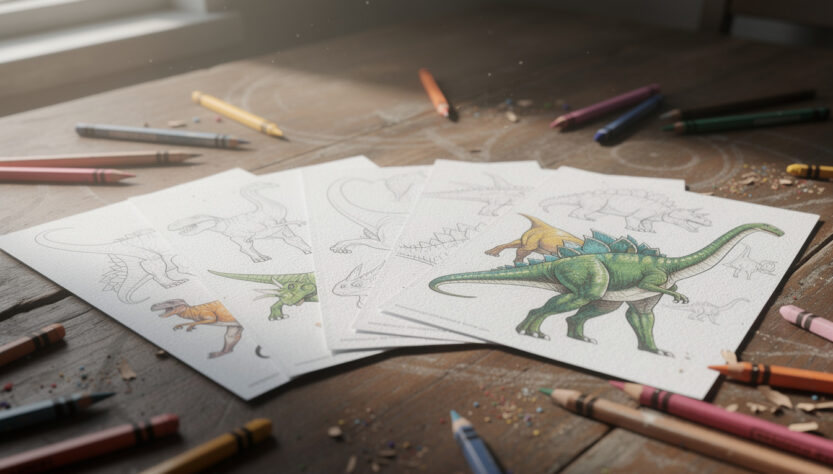 découvrez notre sélection du top 10 des coloriages dinosaure à imprimer en pdf pour offrir aux enfants des heures de créativité et de divertissement.