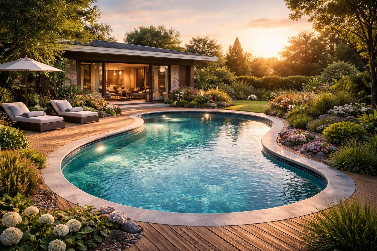 découvrez comment intégrer harmonieusement une piscine menin dans votre paysage pour créer un espace extérieur esthétique et convivial.