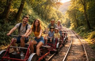 découvrez comment les photos de vélorail de la sainte-baume dans le var capturent une aventure unique entre nature et histoire, révélant des paysages exceptionnels et des moments inoubliables.