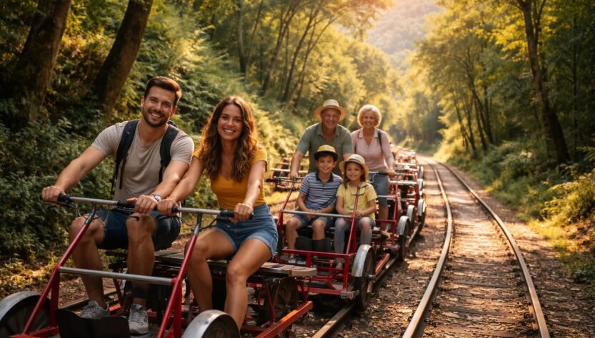 découvrez comment les photos de vélorail de la sainte-baume dans le var capturent une aventure unique entre nature et histoire, révélant des paysages exceptionnels et des moments inoubliables.