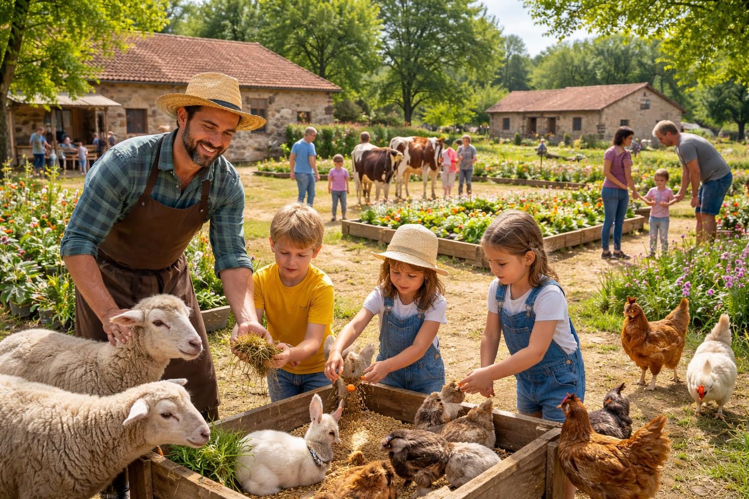 découvrez la ferme pédagogique à meyzieu, une expérience ludique et éducative idéale pour toute la famille. rencontrez les animaux, participez aux activités et apprenez en vous amusant dans un cadre naturel.