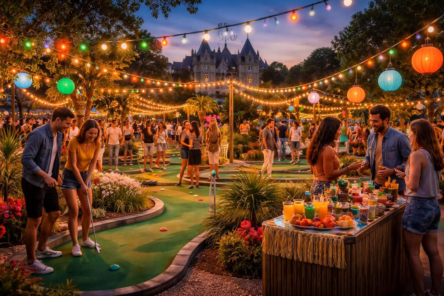 découvrez nos événements spéciaux et soirées thématiques uniques au mini golf de chambly, pour des moments de fun et de convivialité en famille ou entre amis.