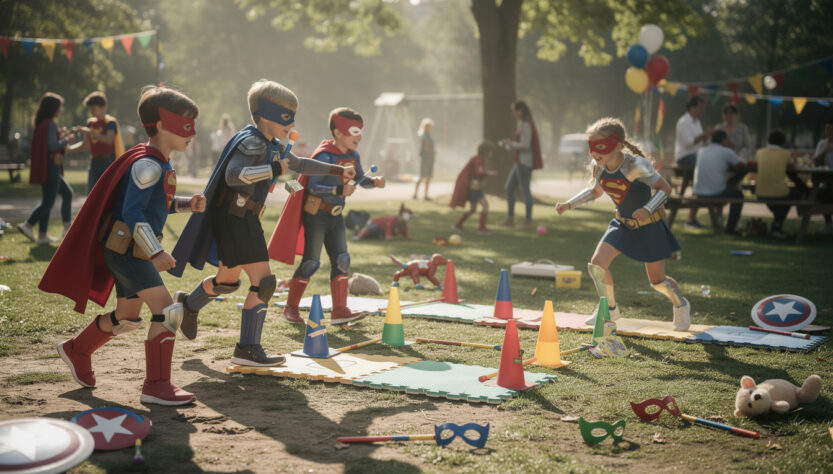 découvrez les meilleurs jeux à intégrer dans votre fête d'enfants sur le thème des super héros pour garantir amusement et aventures inoubliables.