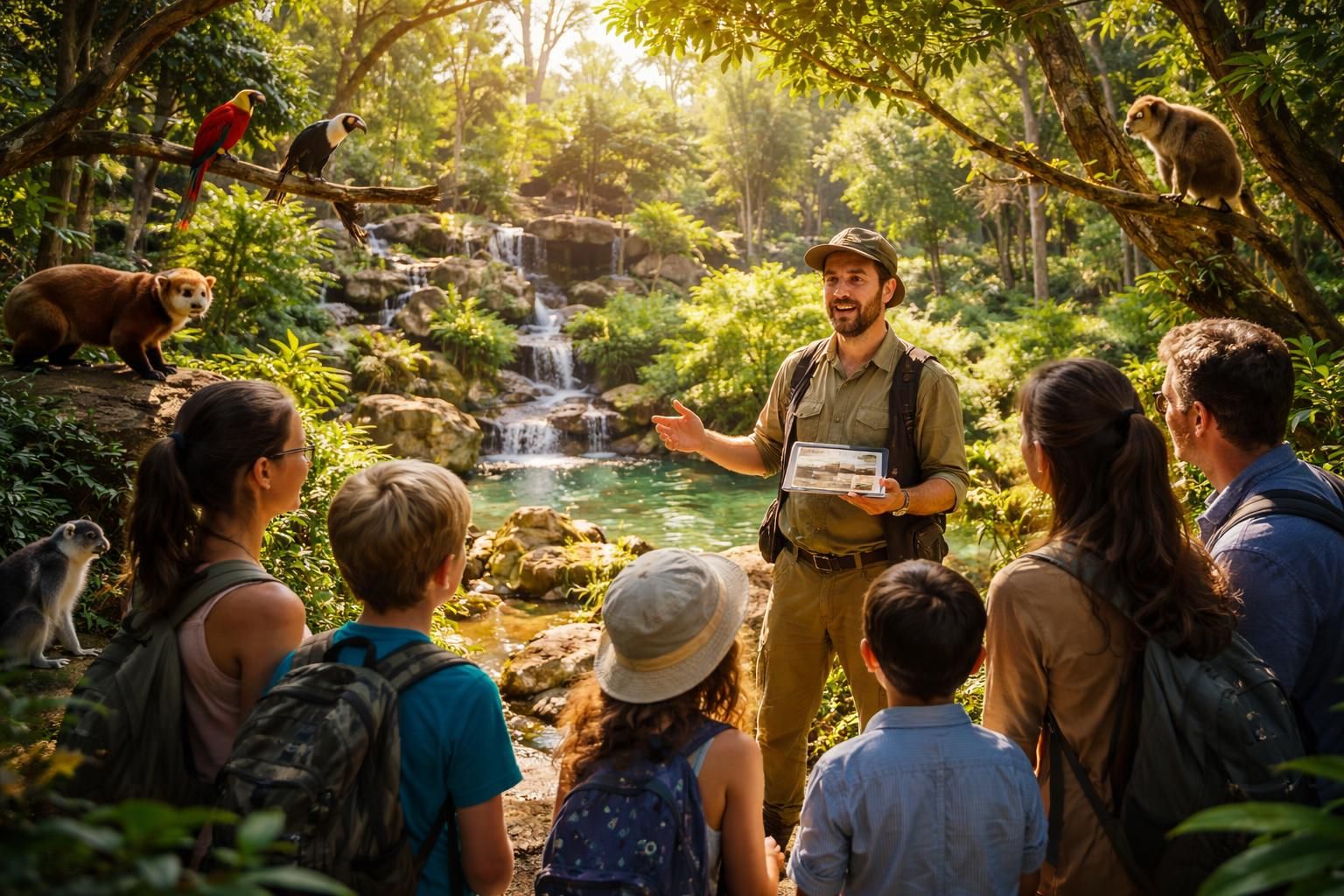 découvrez les secrets fascinants du zooparc de cheptainville et vivez une visite inoubliable en famille, entre rencontres animalières uniques et aventures nature.
