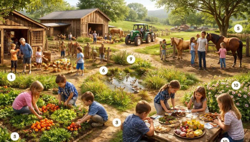 découvrez le top 10 des activités incontournables à vivre dans les fermes pédagogiques près de chez vous pour une expérience ludique et éducative en famille.