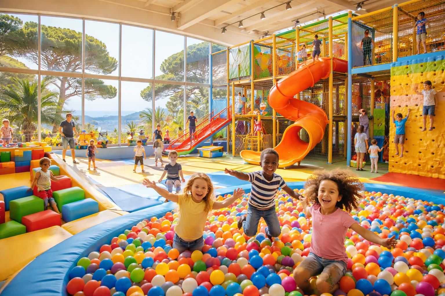 découvrez le top 5 des parcs de jeux intérieurs dans le var, des destinations parfaites où vos enfants pourront s'amuser en toute sécurité et laisser libre cours à leur imagination.