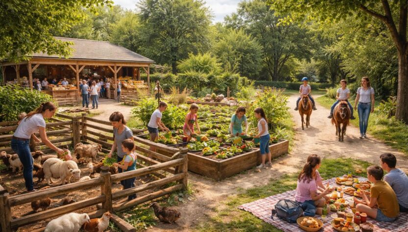 découvrez 5 activités incontournables à la ferme des bois de vincennes à paris, pour une journée pleine de nature, d’animaux et de moments conviviaux en famille ou entre amis.