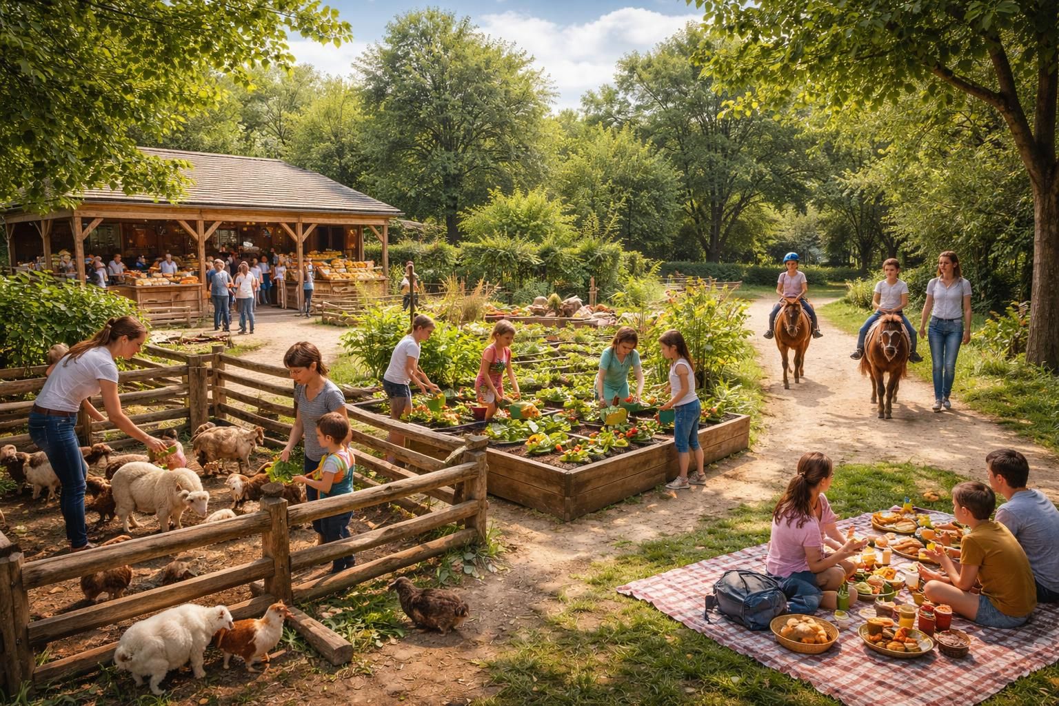 découvrez 5 activités incontournables à la ferme des bois de vincennes à paris, pour une journée pleine de nature, d’animaux et de moments conviviaux en famille ou entre amis.