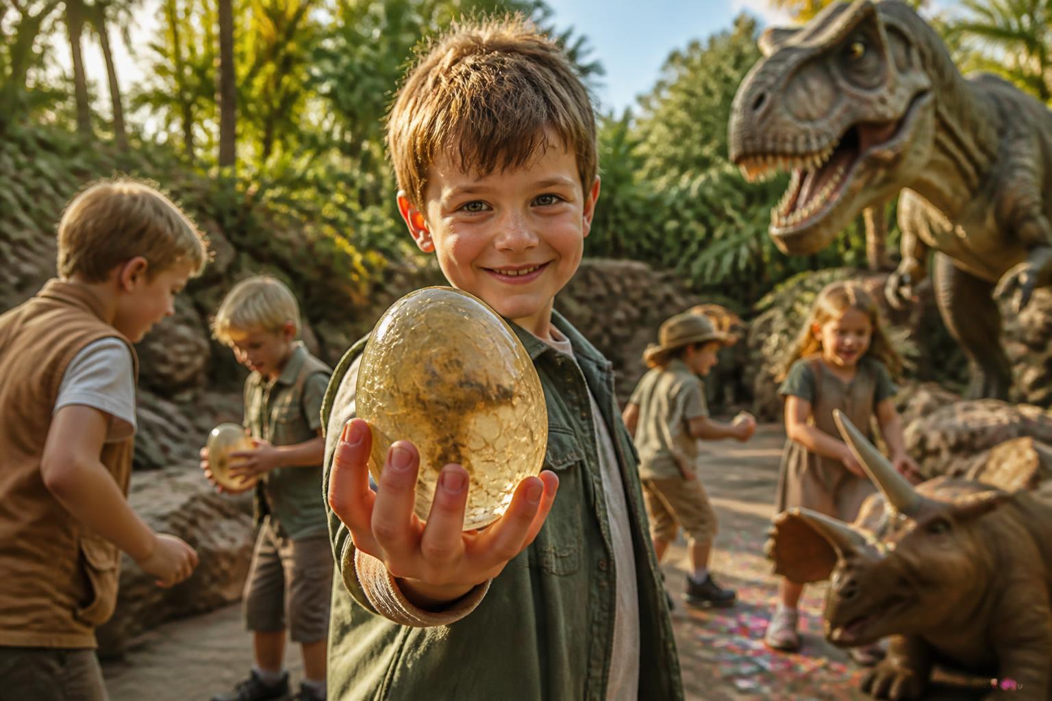 découvrez comment organiser une fête d'anniversaire pour enfants sur le thème des dinosaures, avec des idées de jeux amusants et inoubliables pour émerveiller les petits.