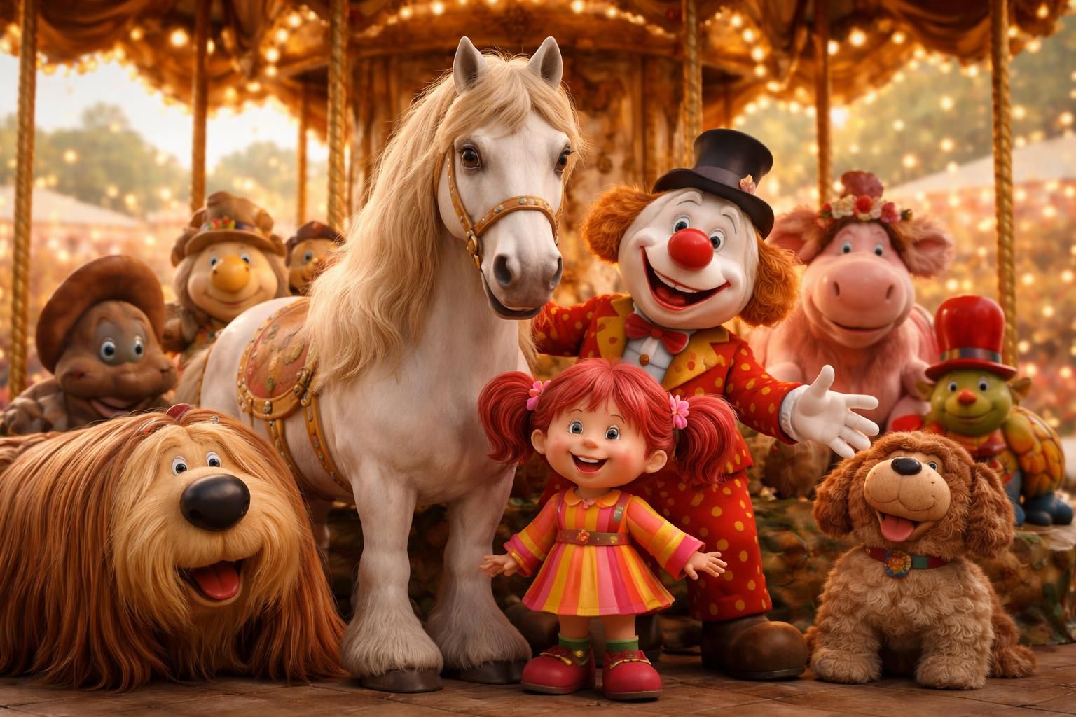 découvrez les personnages emblématiques du manège enchanté qui ont marqué notre enfance et continue de fasciner les générations.