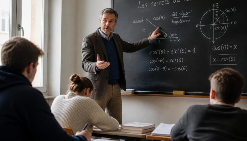 découvrez les secrets du cosinus et maîtrisez ses valeurs essentielles grâce à ce guide complet destiné aux étudiants en mathématiques.