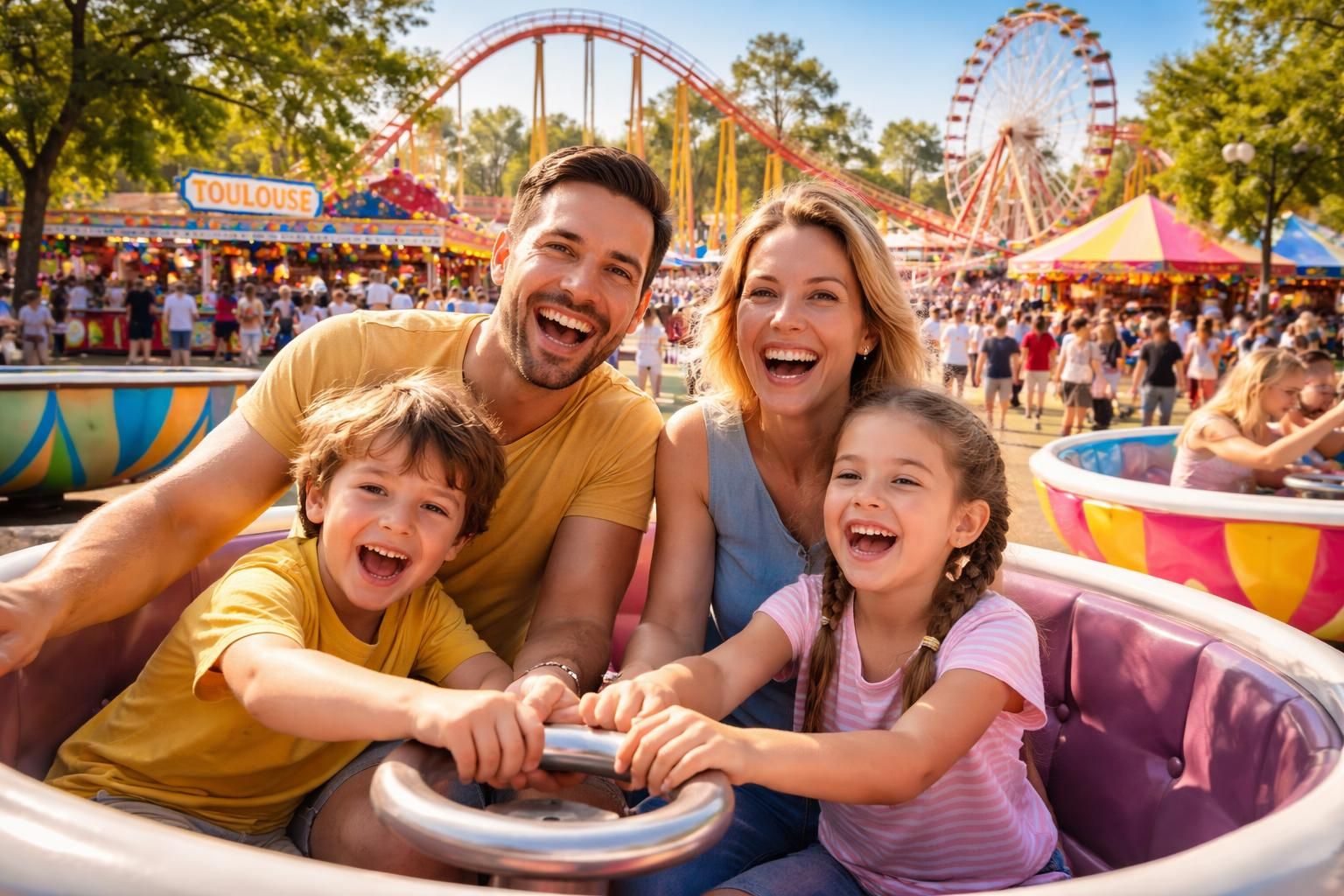 découvrez le parc d'attractions de toulouse, un lieu idéal pour toute la famille où rires, aventures et moments magiques vous attendent. réservez votre journée inoubliable dès maintenant !