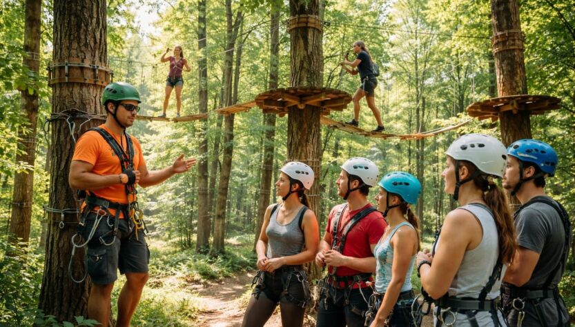 découvrez les règles de sécurité essentielles pour pratiquer l'accrobranche à la côte saint andré en toute sérénité grâce à notre guide complet.