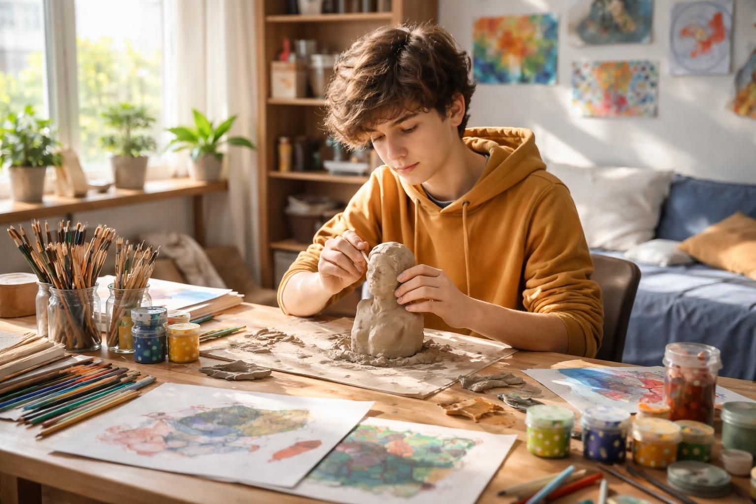 découvrez des activités manuelles créatives pour adolescents, conçues pour éveiller leurs talents cachés et stimuler leur passion pour l'art.