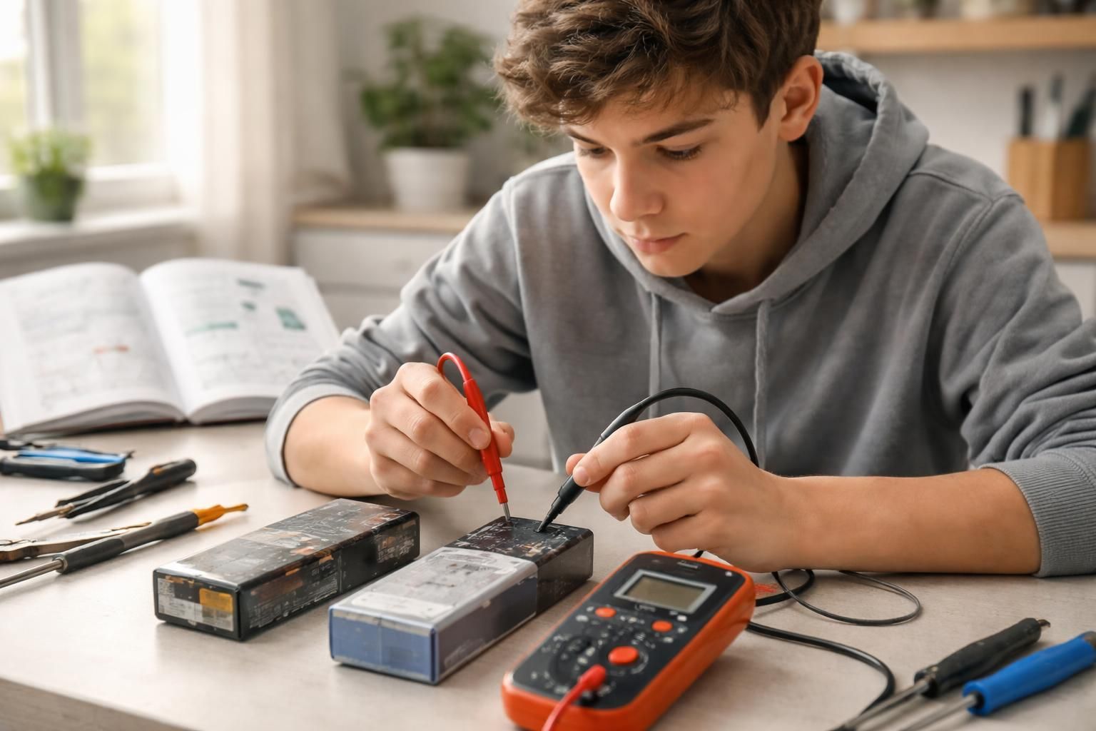 découvrez notre guide pour les adolescents sur les batteries : comprenez les cycles, l'usure et comment vérifier leur état pour prolonger leur durée de vie.