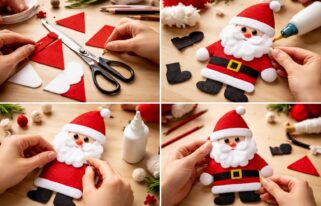 apprenez à réaliser un père noël facile en quelques étapes simples et rapides. parfait pour les décorations de noël et les activités créatives en famille.