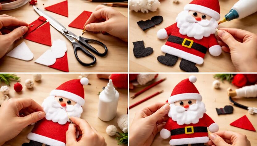 apprenez à réaliser un père noël facile en quelques étapes simples et rapides. parfait pour les décorations de noël et les activités créatives en famille.