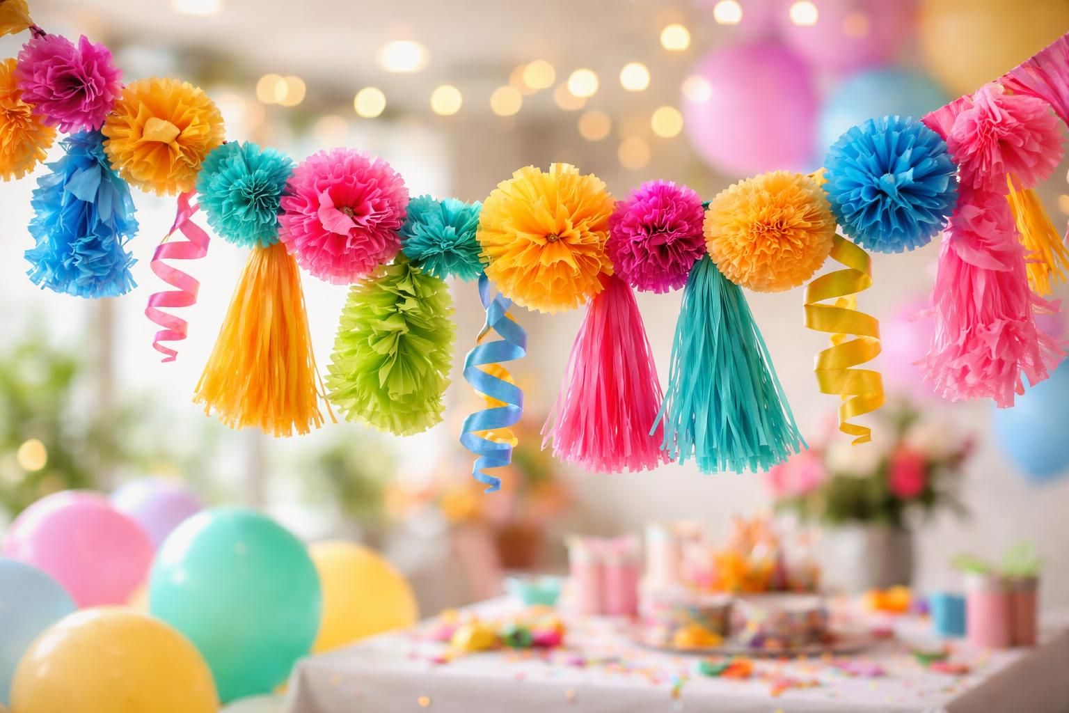 découvrez 10 idées originales et faciles avec des guirlandes en papier crépon pour sublimer vos décorations de fête et créer une ambiance joyeuse et colorée.