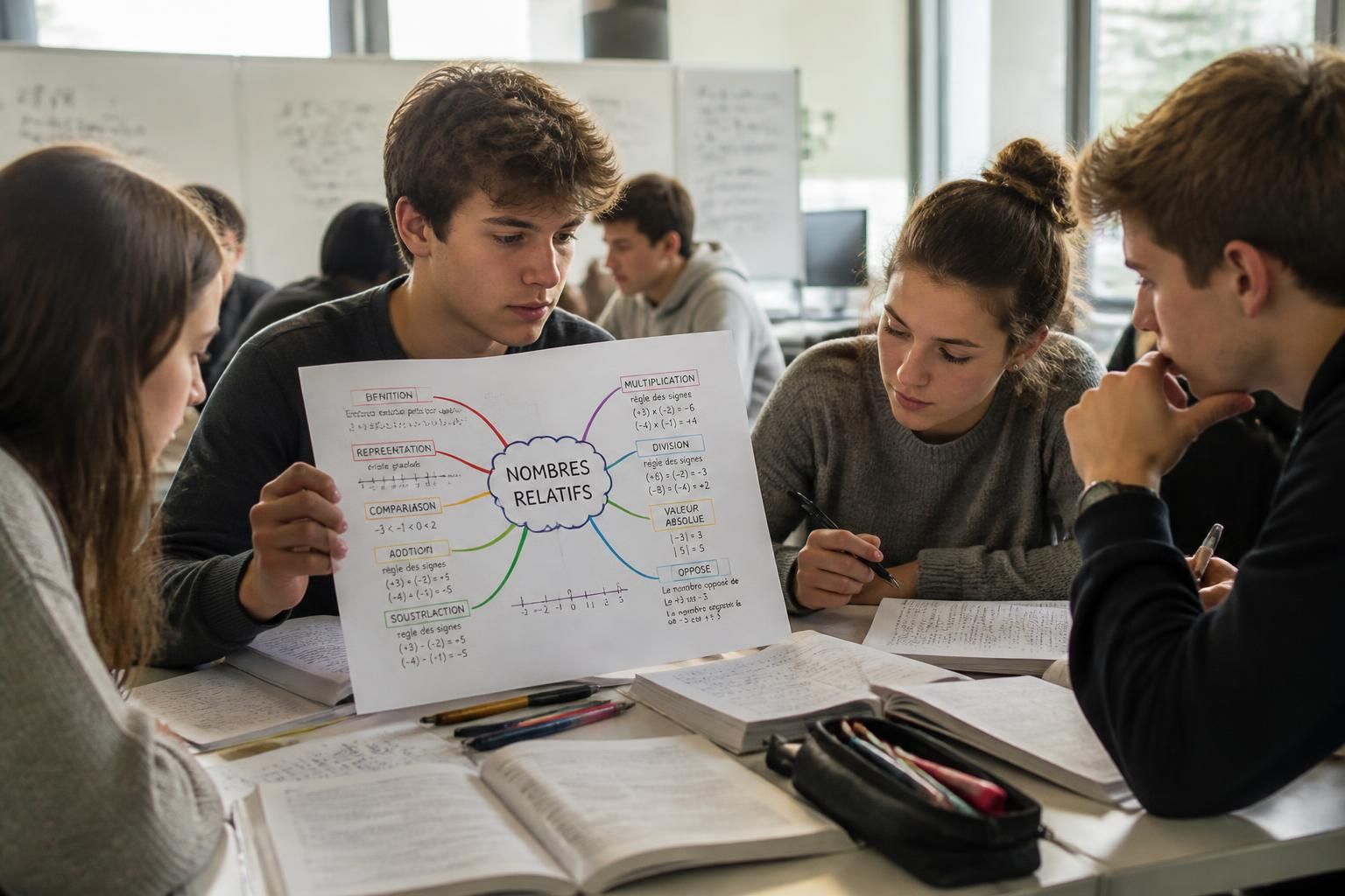 découvrez comment la carte mentale peut aider les étudiants en sciences à mieux comprendre le concept de nombre relatif, en améliorant la mémorisation et l'organisation des informations.